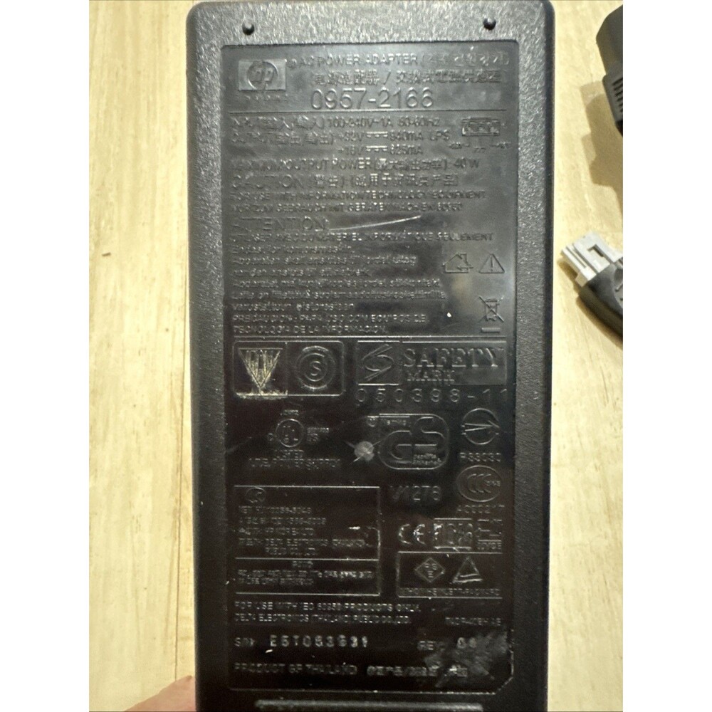 HP OEM AC Adapter Model 0957-2166 0950-4466 32V 16V Power Supply Genuine